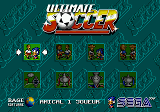 Ultimate Soccer (Sega Genesis/MegaDrive)