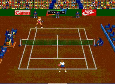 Andre Agassi Tennis (Sega Genesis/MegaDrive)