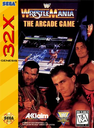 WWF Wrestlemania Arcade (Sega 32X)