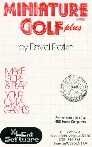 Miniature Golf (Atari 5200)