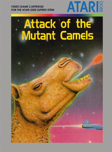 Attack of the Mutant Camels (Atari 5200)