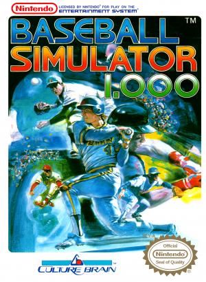 Baseball Simulator 1.000 (Nintendo Entertainment System)