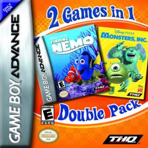 2 in 1 - Finding Nemo & Monsters Inc. (Nintendo Gameboy Advance)