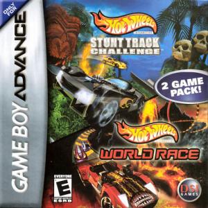 2 in 1 - Hot Wheels Stunt Track Challenge & Hot Wheels World Race (Nintendo Gameboy Advance)