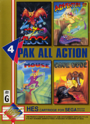 4 PAK All Action (Sega Master System)