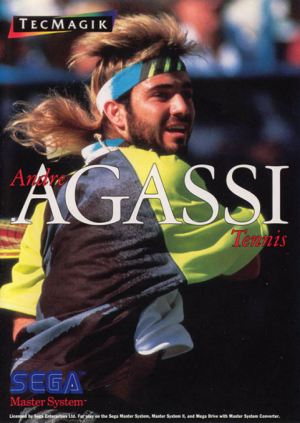 Andre Agassi Tennis (Sega Master System)