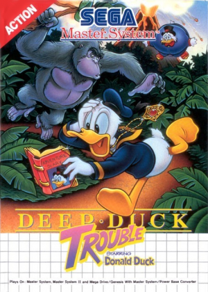 Deep Duck Trouble Starring Donald Duck (Sega Master System)
