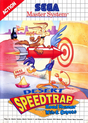 Desert Speedtrap starring Road Runner and Wile E. Coyote (Sega Master System)