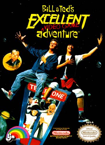 Bill & Ted's Excellent Video Game Adventure (Nintendo Entertainment System)