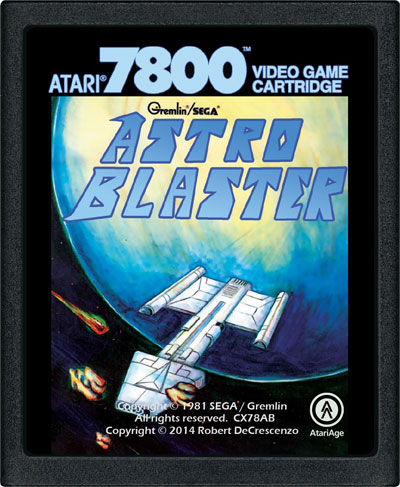 Astro Blaster (Atari 7800)