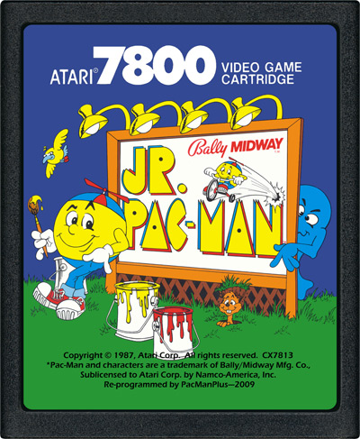 Jr. Pac-Man (Atari 7800)