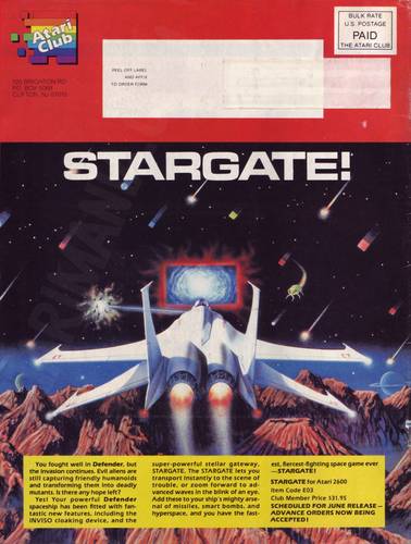 Stargate (Atari 5200)