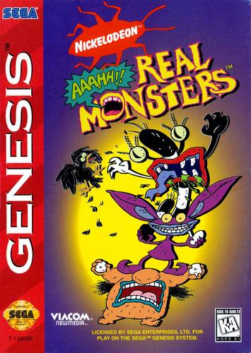 AAAHH!!! Real Monsters (Sega Genesis/MegaDrive)