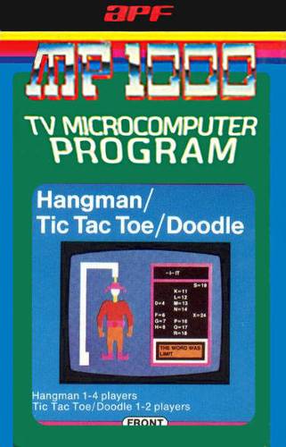 Hangman / Tic Tac Toe / Doodle (APF Imagination Machine)