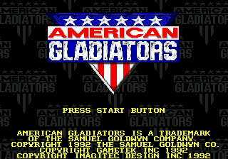 American Gladiators (Sega Genesis/MegaDrive)