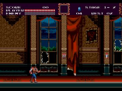 Akumajou Dracula - Vampire Killer (Sega Genesis/MegaDrive)