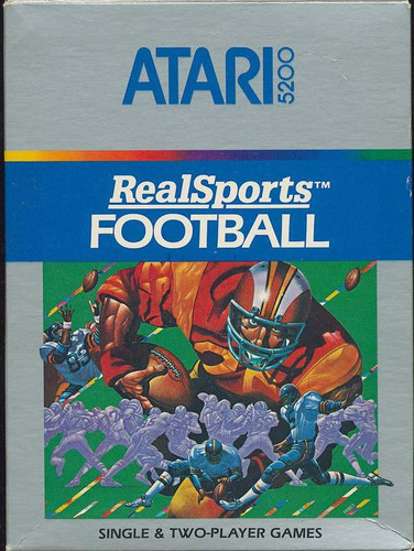 RealSports Football (Atari 5200)
