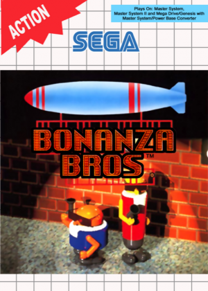 Bonanza Bros. (Sega Master System)