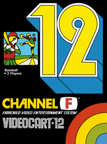 Videocart-12: Baseball (Channel F)