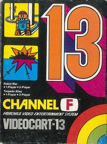 Videocart-13: Robot War, Torpedo Alley (Channel F)